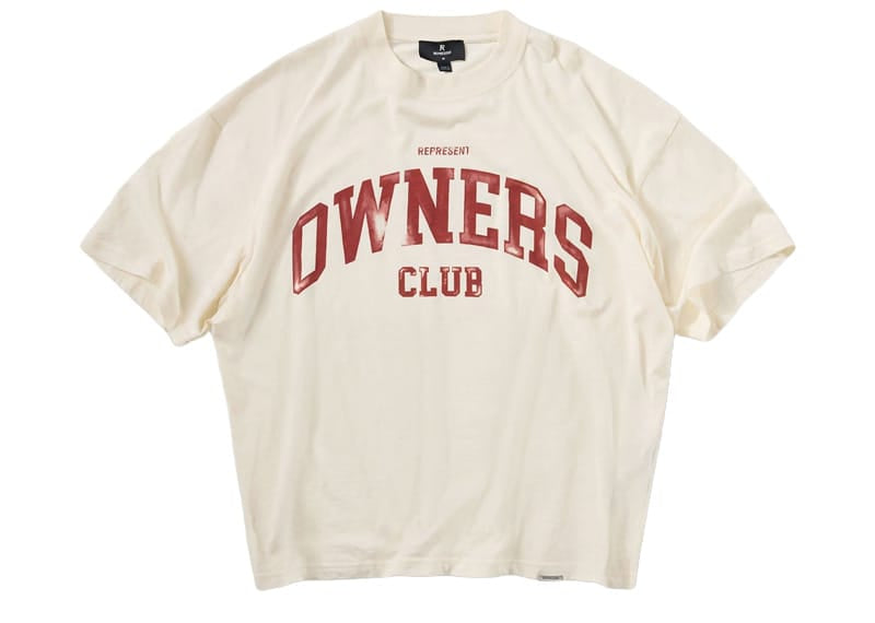 Represent Owners Club T-Shirt Buttercream