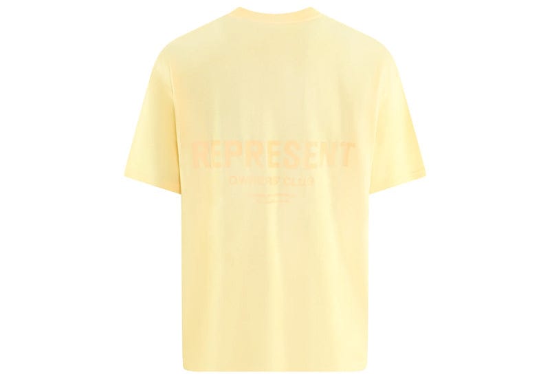 Represent Owners Club Tee Pastel Yellow