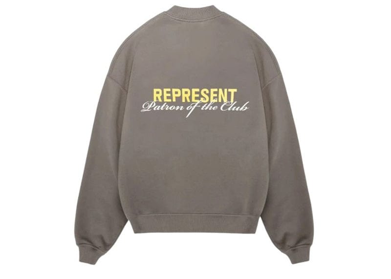 Represent Patron Of The Club Sweater Washed Olive