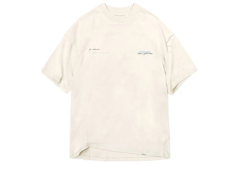 Represent Patron Of The Club T-Shirt Buttercream