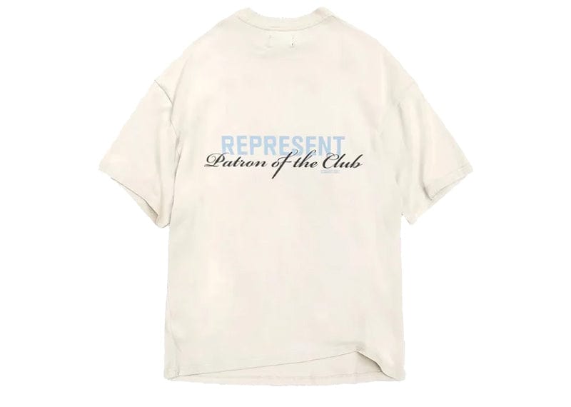 Represent Patron Of The Club T-Shirt Flat White