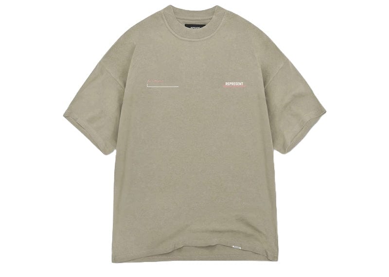 Represent Patron of the Club Tee Khaki/Pink