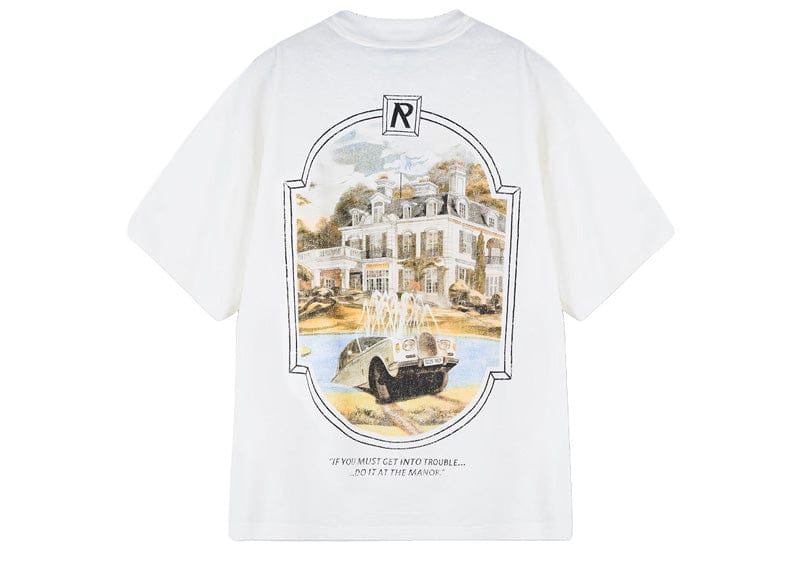 Represent Revere Manor T-shirt Aged White