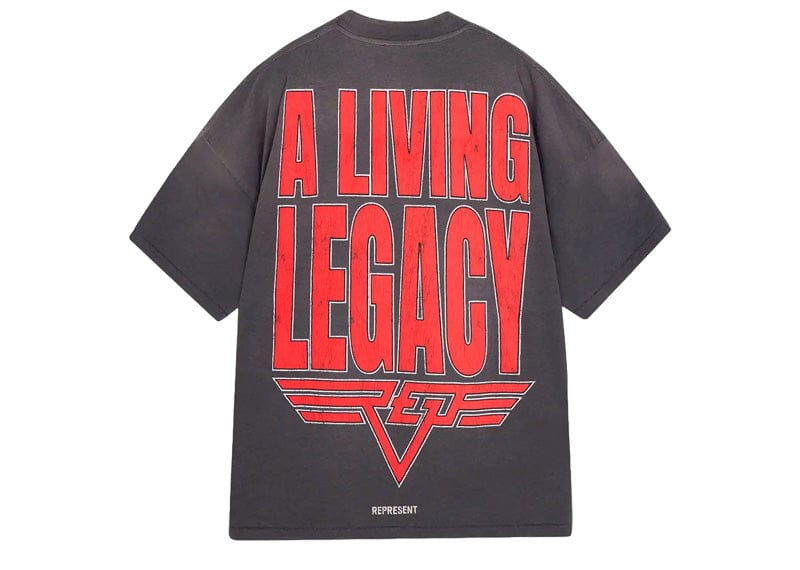 Represent Reversible Living Legacy Tour T‑Shirt Fade Grey