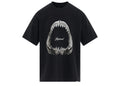 Represent Shark Jaws T-shirt Off Black