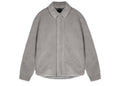 Represent Sherling Scoop Hem Shirt Ice Grey