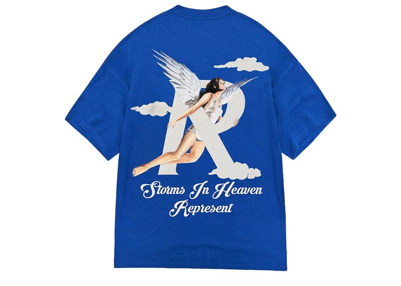 Represent Storms In Heaven T-shirt Cobalt