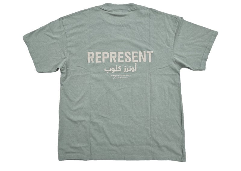 Represent x Ounass Owners Club Arabic Tee Lily Pad
