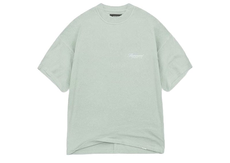 Represent x Ounass Owners Club Script T-Shirt Lily Pad