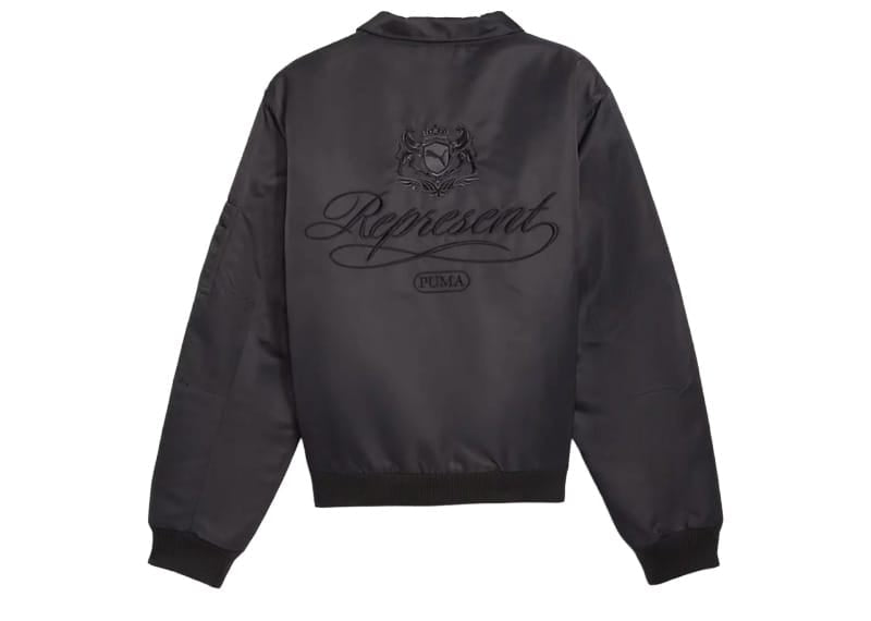 Represent x Puma Bomber Jacket Flat Dark Grey