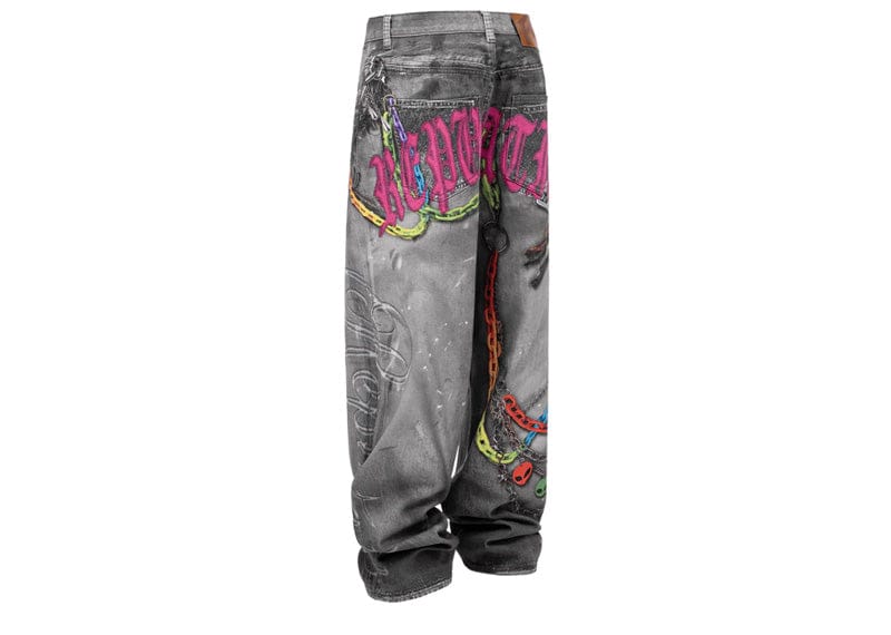 Reputation Studios Chain Denim Jeans