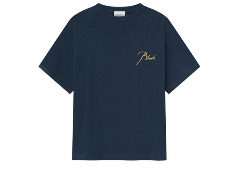 Rhude Classique Raglan Tee Navy