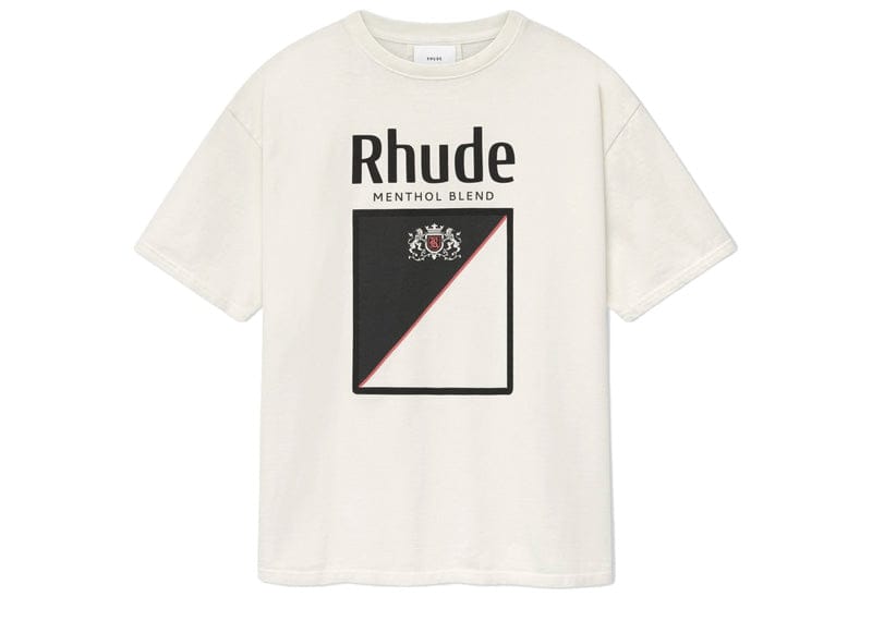 Rhude Collins Fumar Tee Vintage White