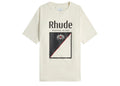Rhude Logo Menthol T-shirt Vintage White Black Red