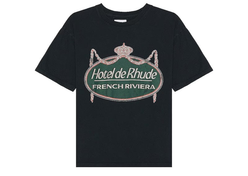 Rhude Riviera T-shirt Vintage Black