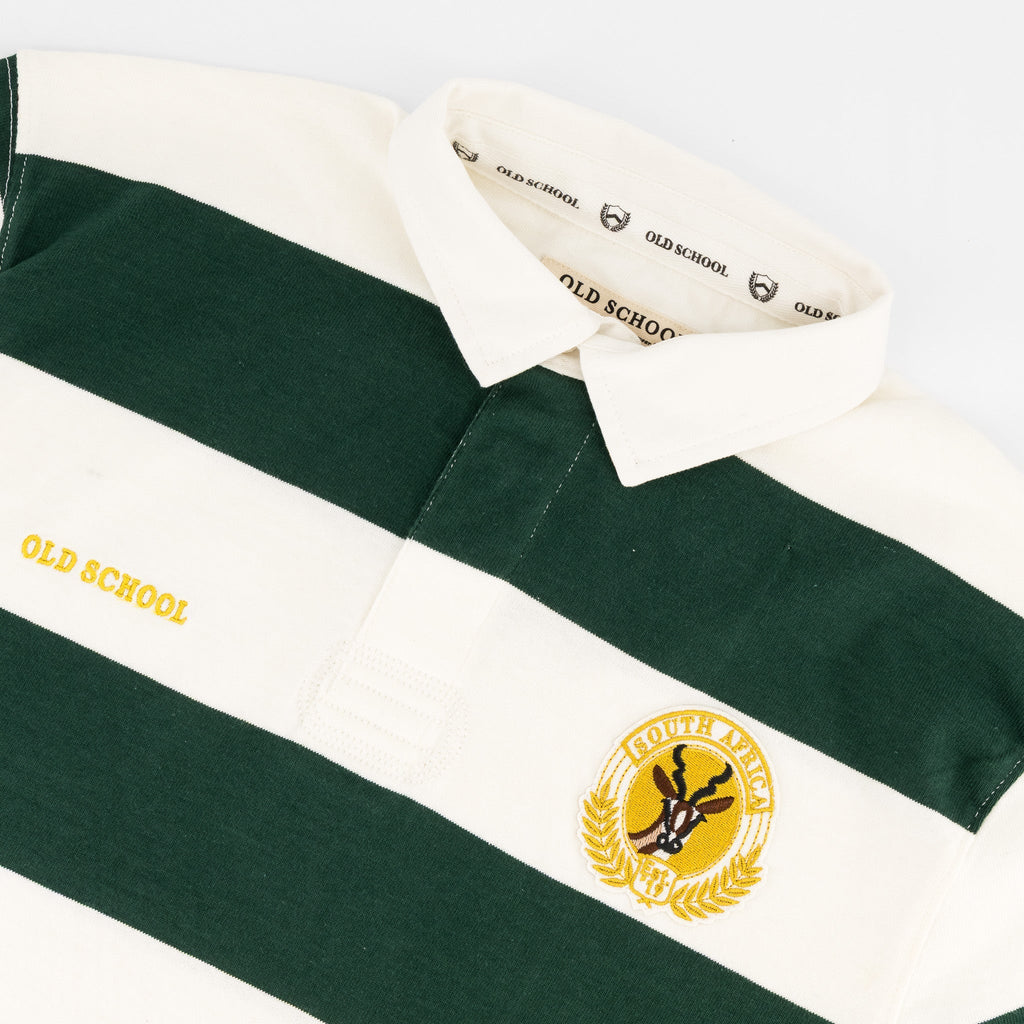 SA Supporters Men Tops SS Rugby Jersey YD8 TEP