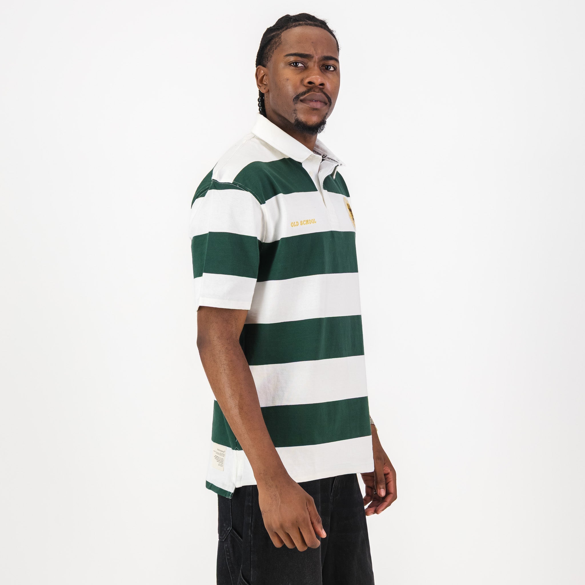 SA Supporters Men Tops SS Rugby Jersey YD8 TEP