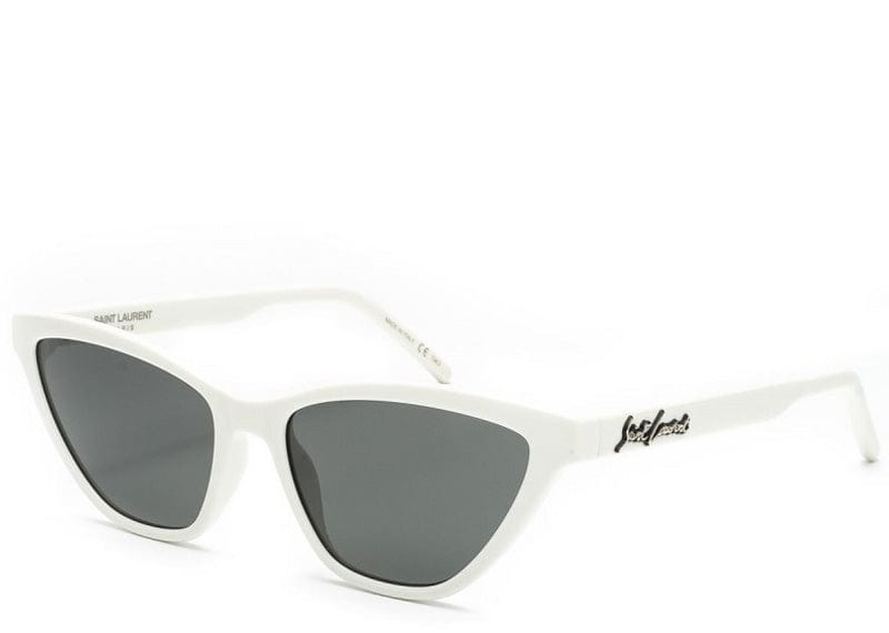 Saint Laurent Sunglass Woman Ivory Grey