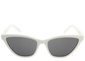 Saint Laurent Sunglass Woman Ivory Grey