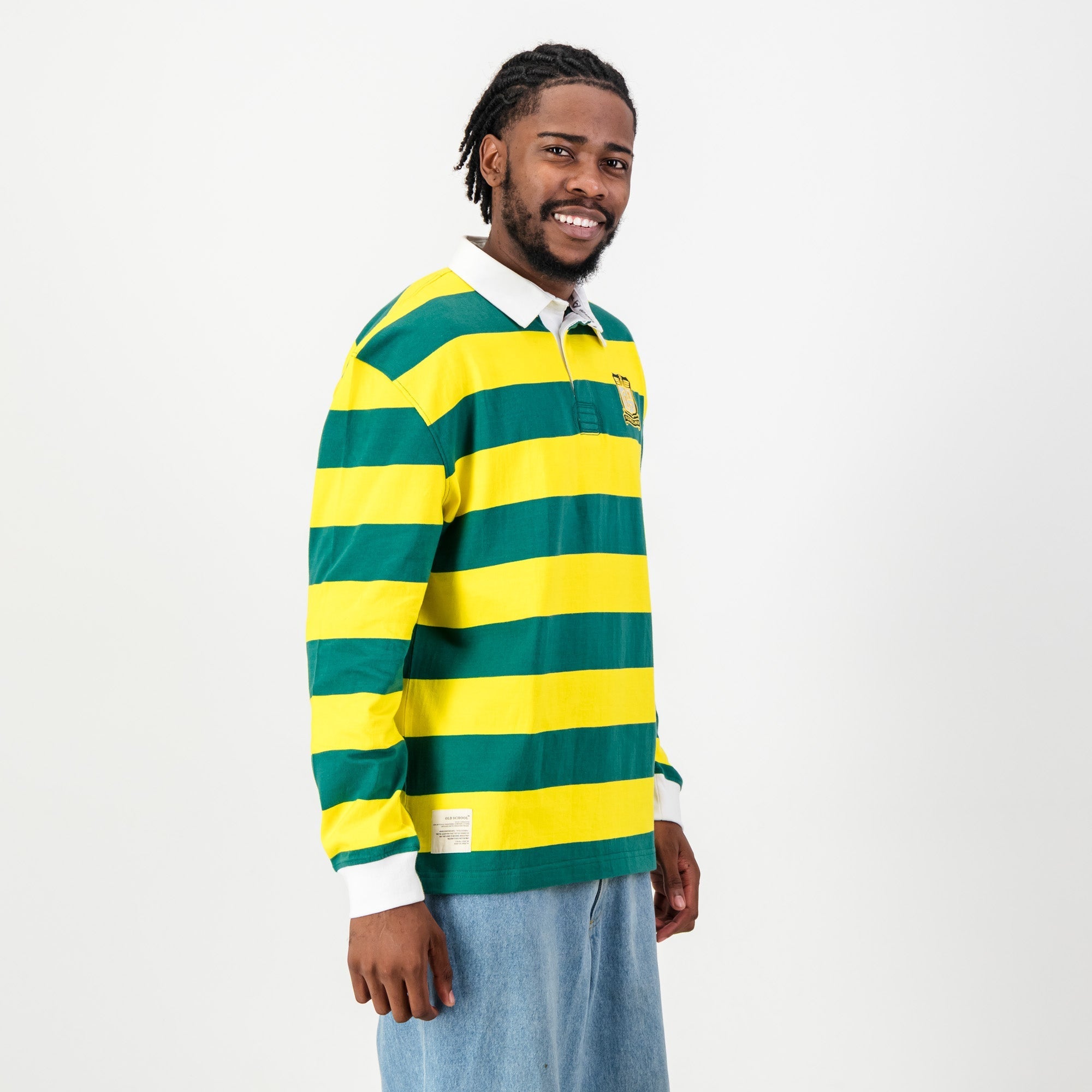 Schools Ben Viljoen YD LS Rugby Jersey-Evergreen