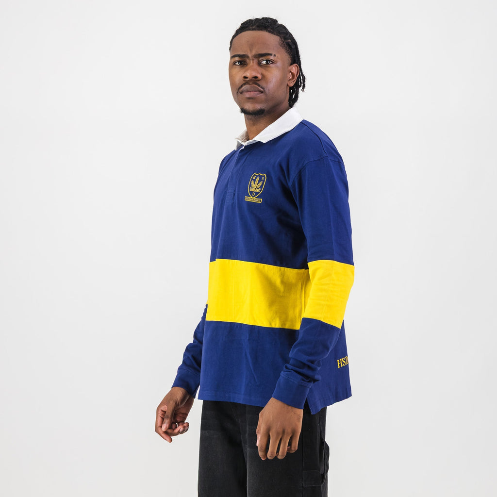 Schools Durbanville Hoerskool LS Rugby Jersey-Navy