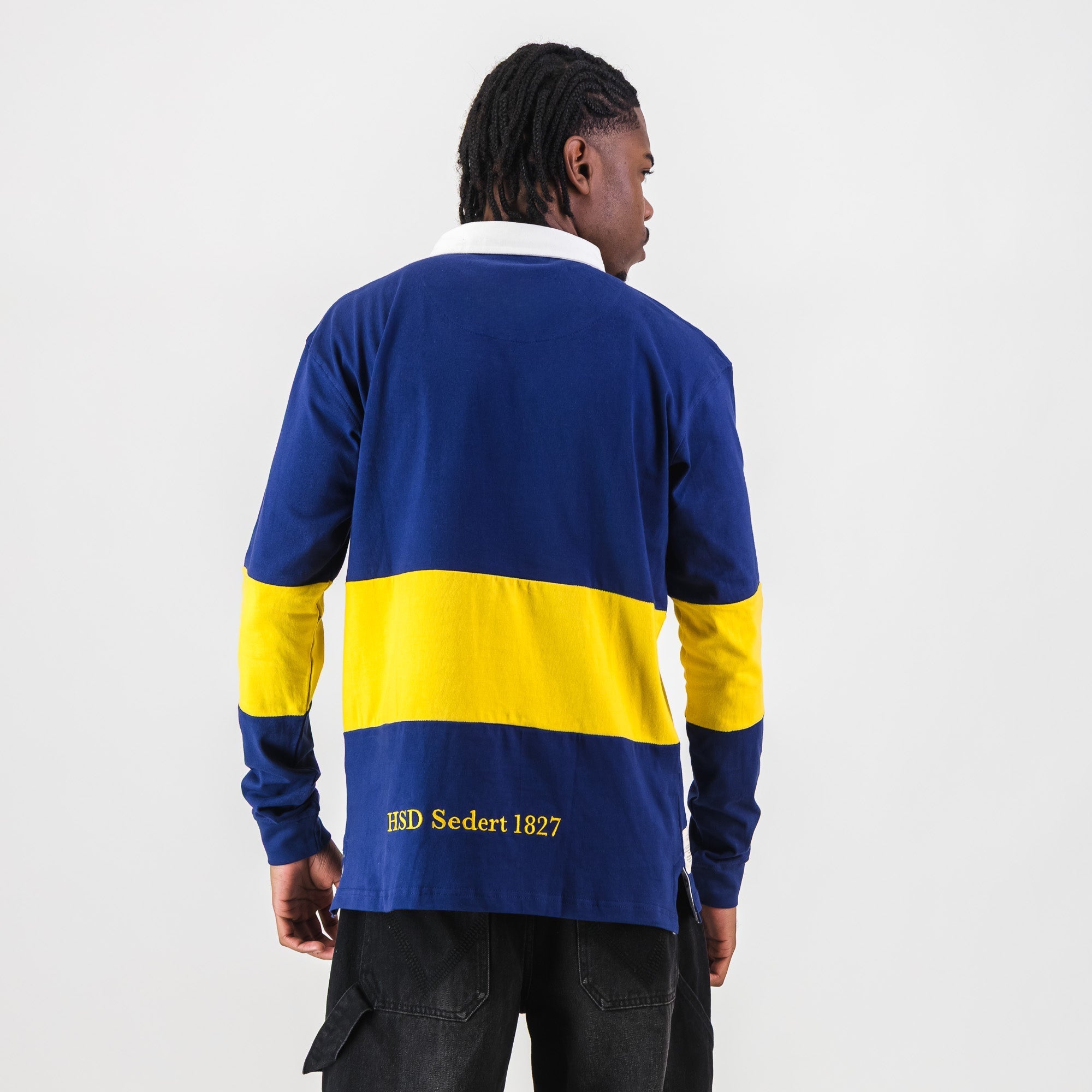 Schools Durbanville Hoerskool LS Rugby Jersey-Navy