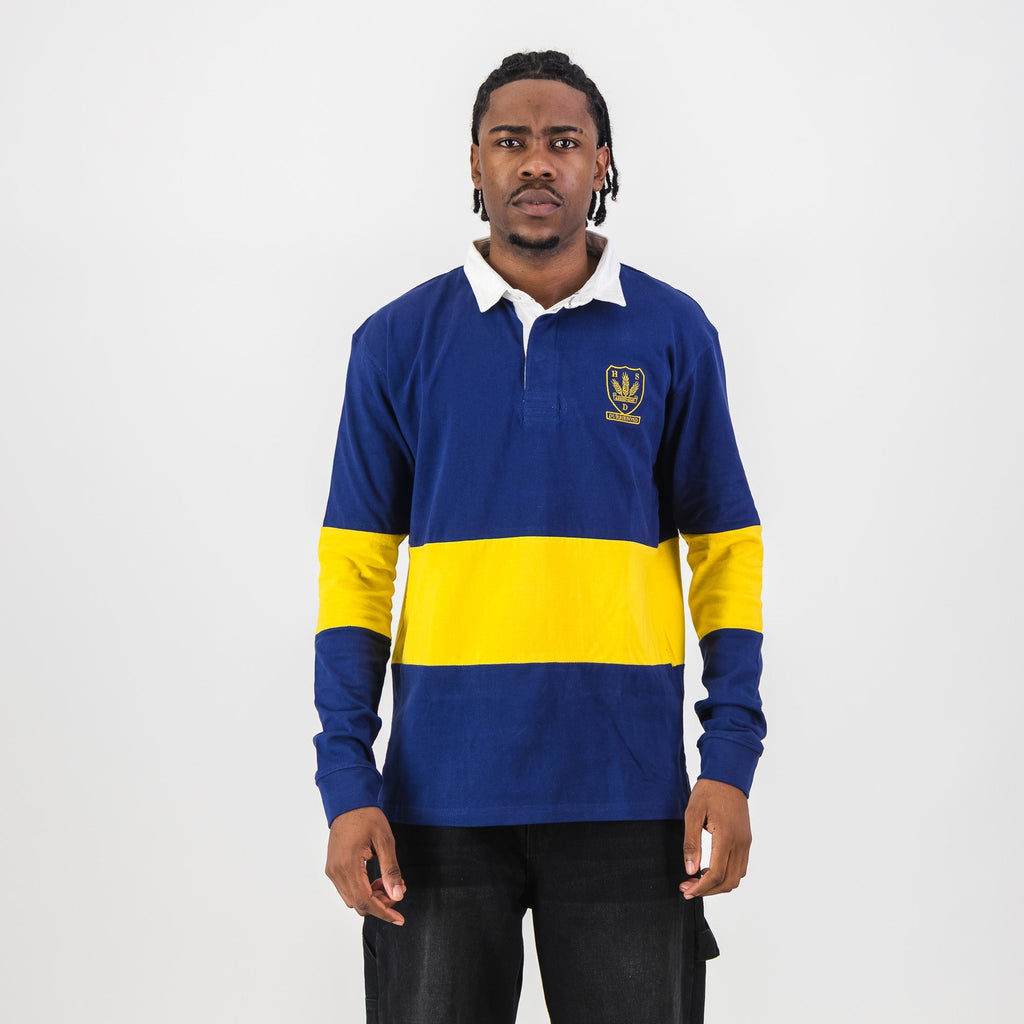 Schools Durbanville Hoerskool LS Rugby Jersey-Navy