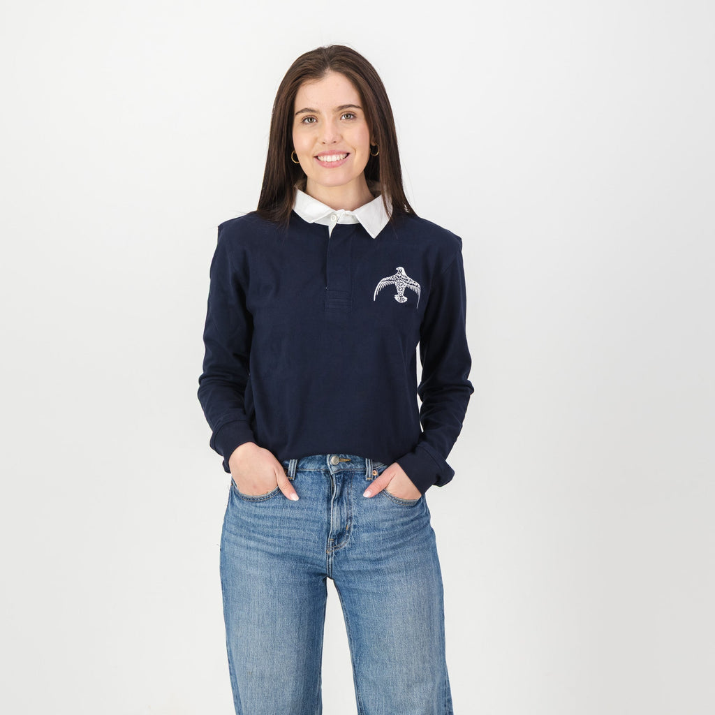 Schools Falcon College LS Rugby Jersey - Navy