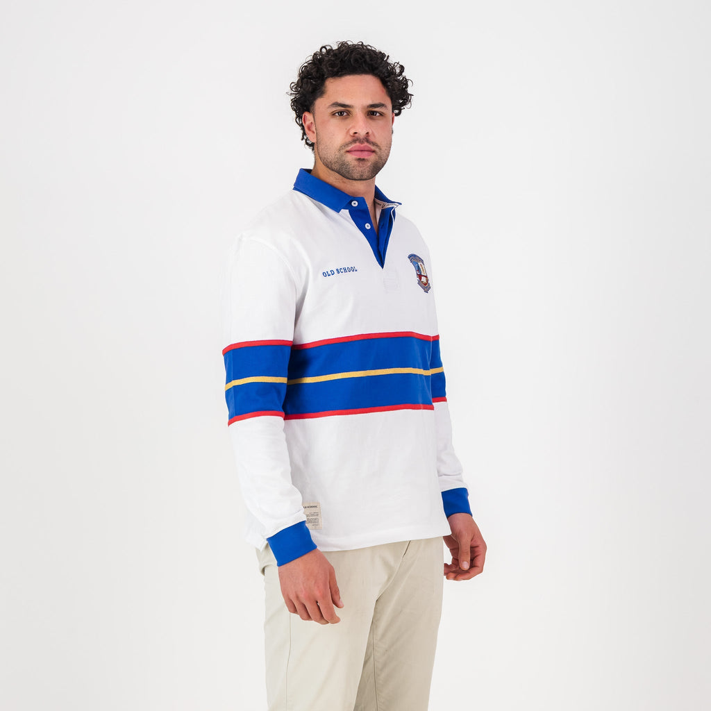 Schools Goudveld Hoerskool LS Rugby Jersey-White