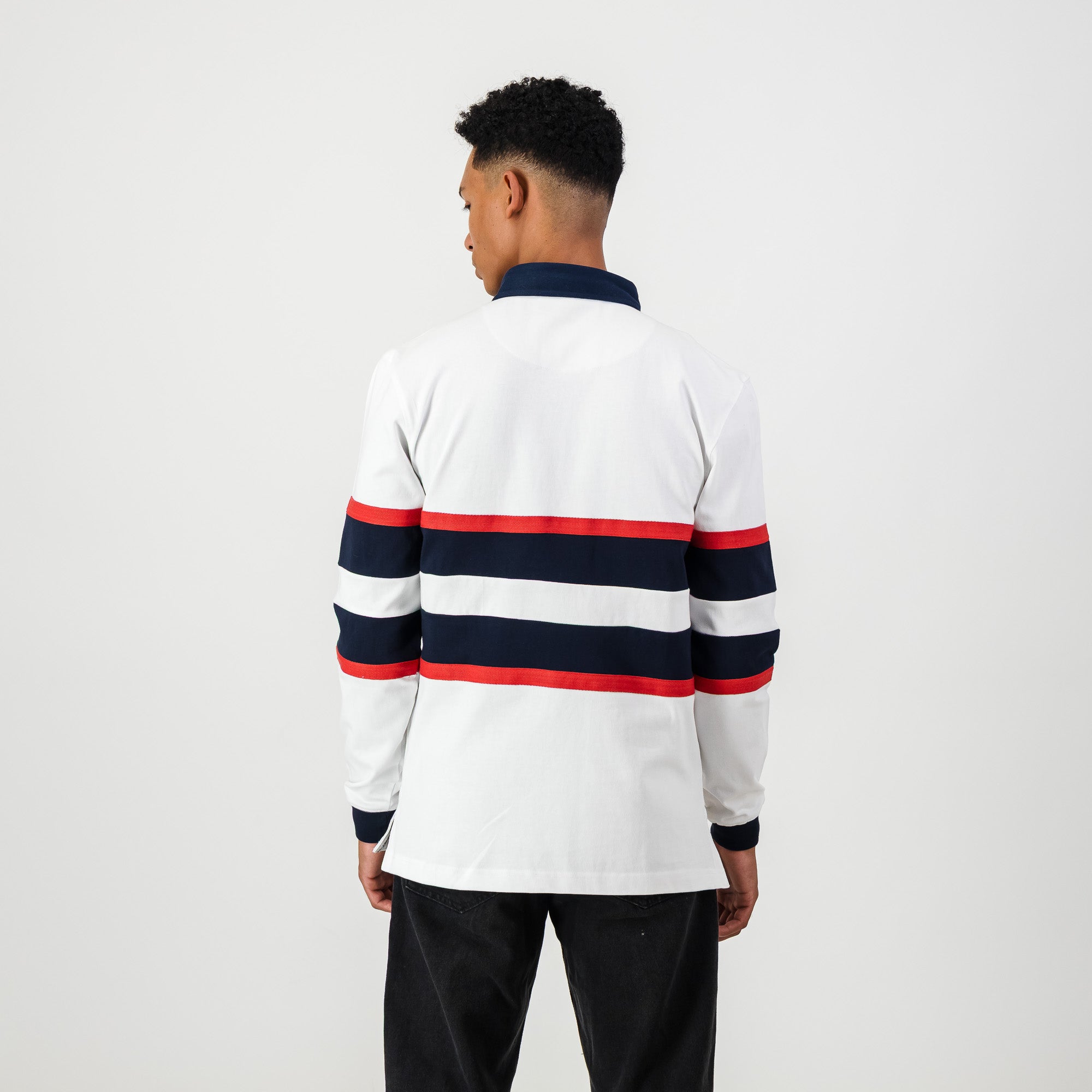 Schools HTS Middelburg LS Rugby Jersey-White