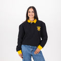 Schools Kalahari  Long Sleeve Rugby Jersey Plain Black