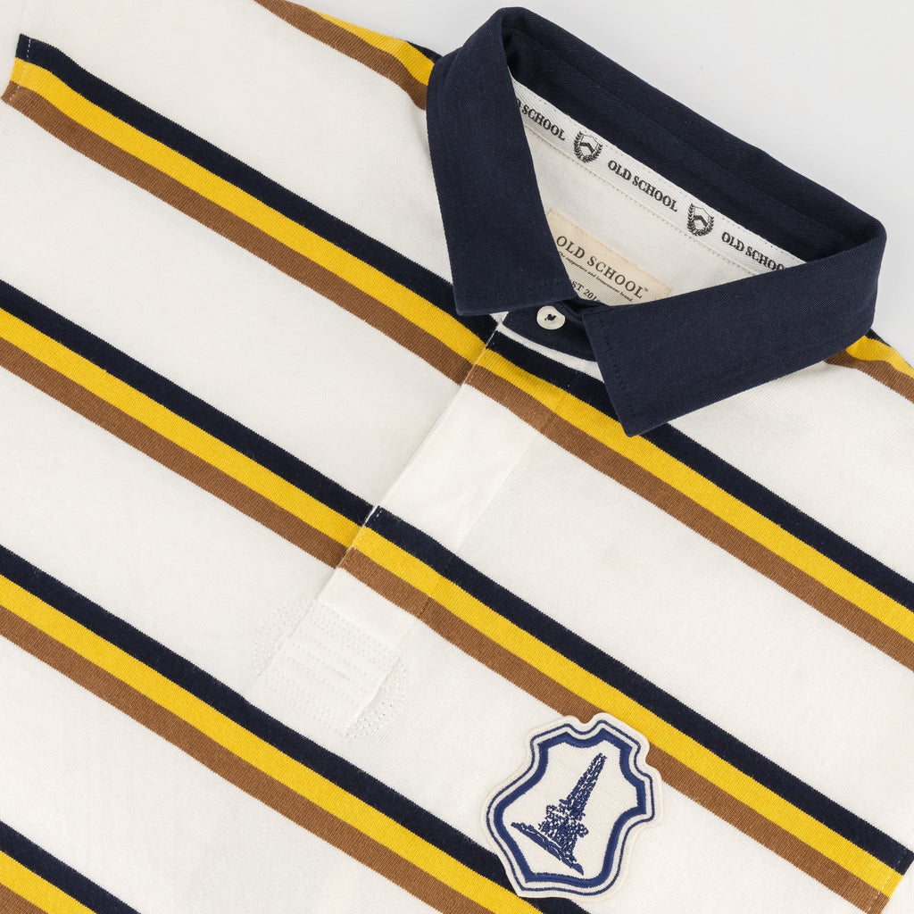 Schools Monument YD LS Rugby Jersey-White