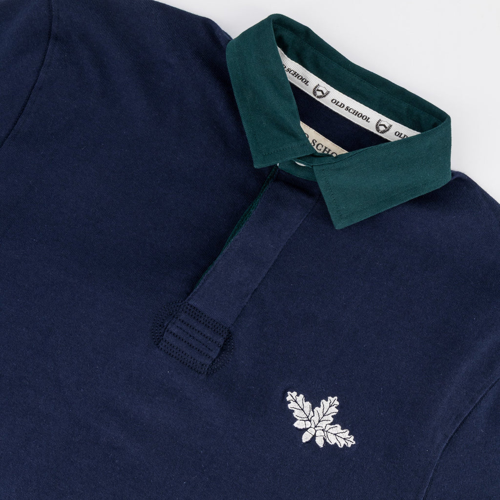 Schools Oakhill LS Rugby Jersey-Navy