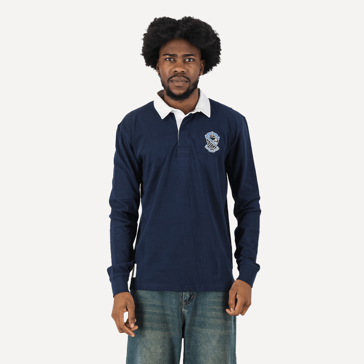 Schools Paarl Boys' High School LS Rugby Jersey-Navy