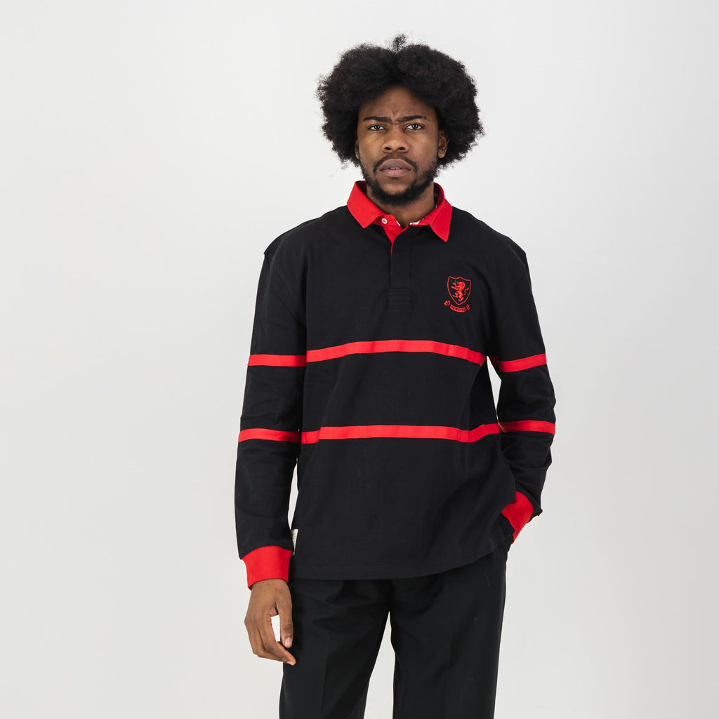Schools Parktown Boys LS Rugby Jersey - Black