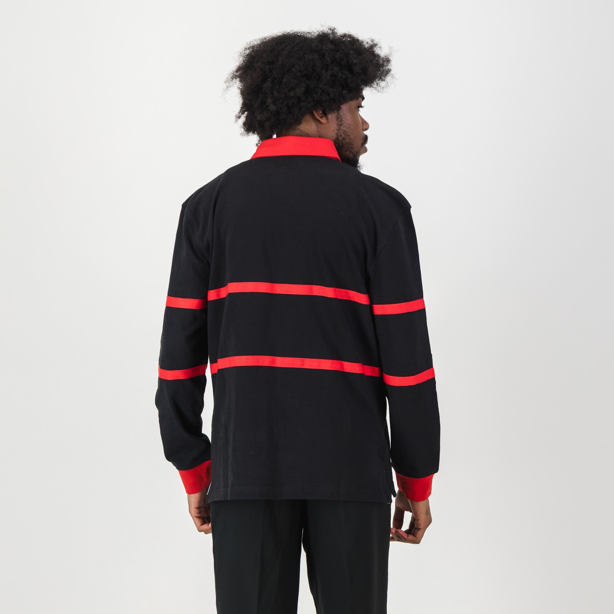 Schools Parktown Boys LS Rugby Jersey - Black