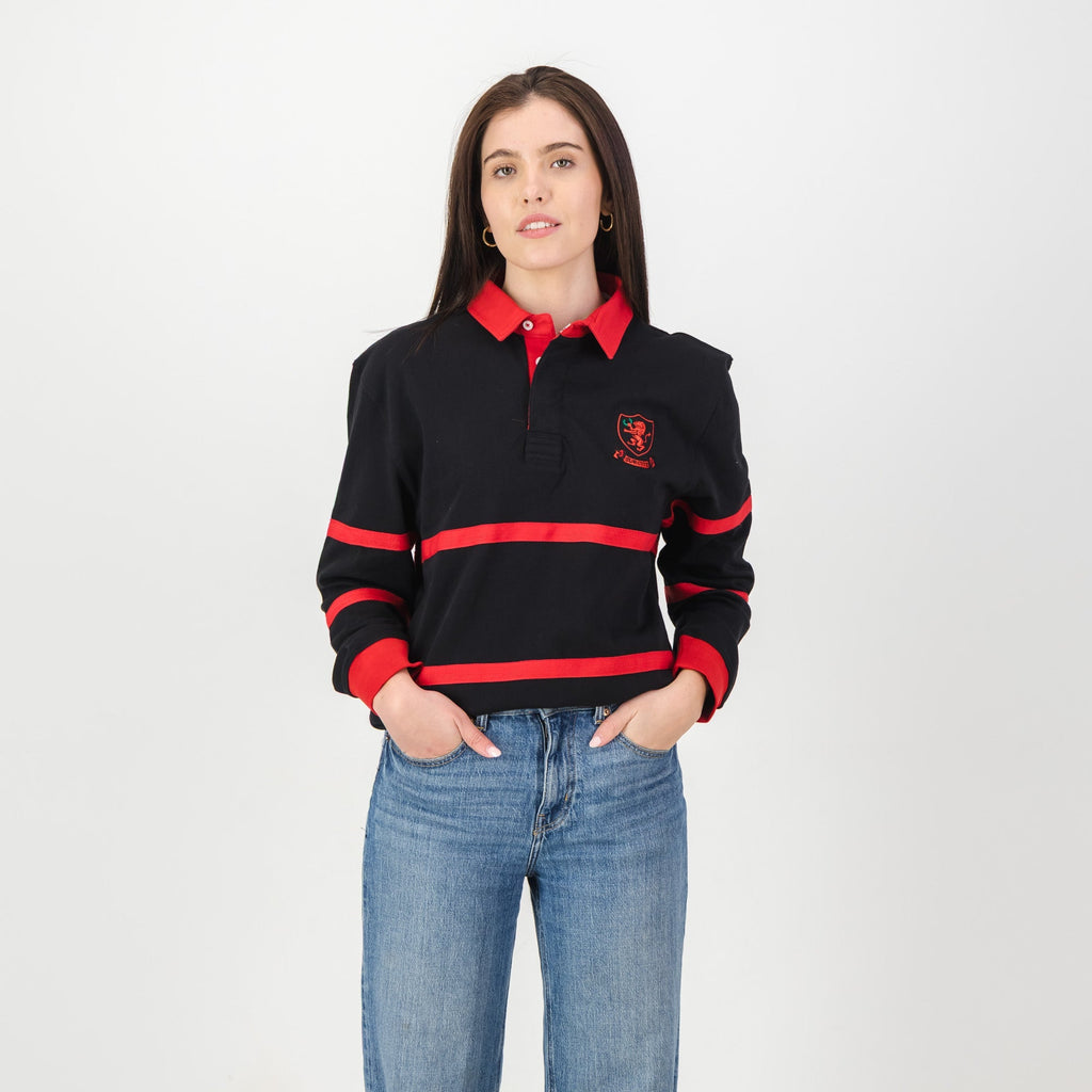 Schools Parktown Boys LS Rugby Jersey - Black