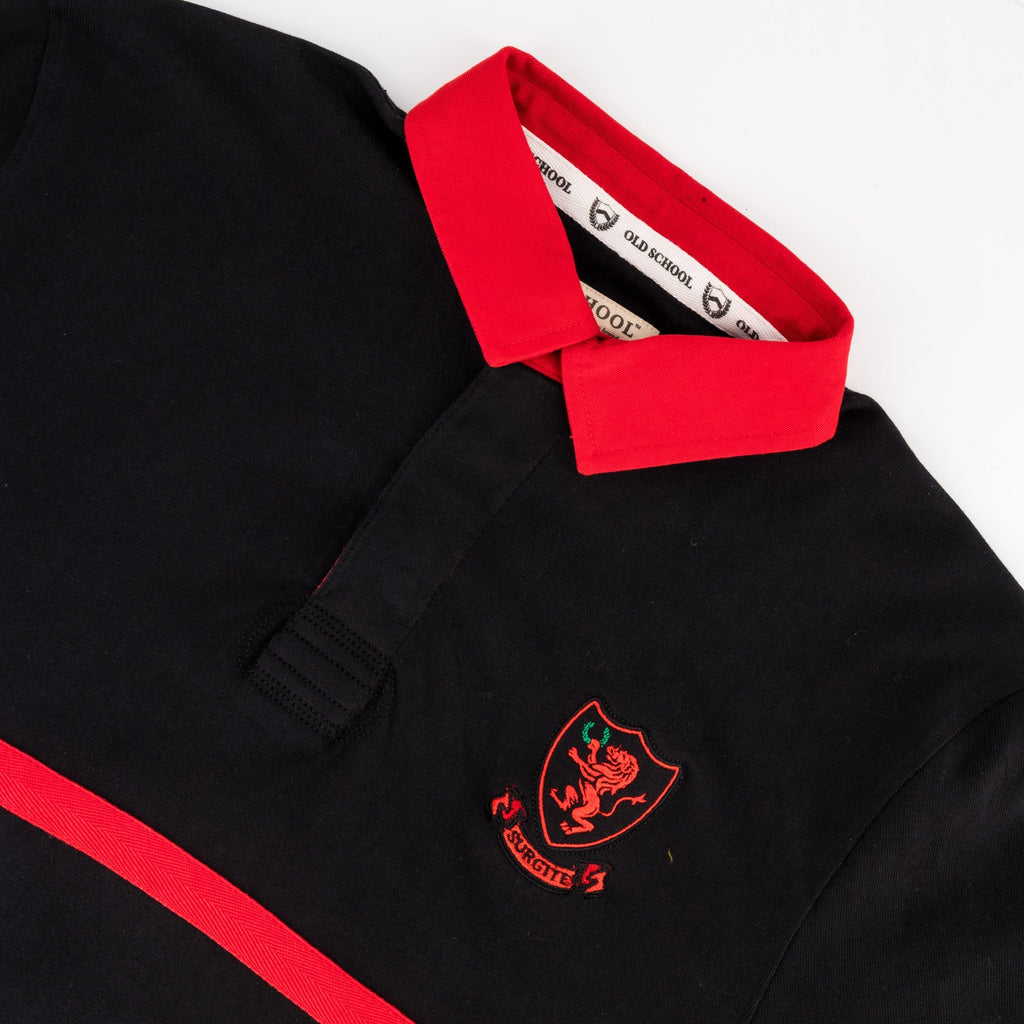 Schools Parktown Boys LS Rugby Jersey - Black