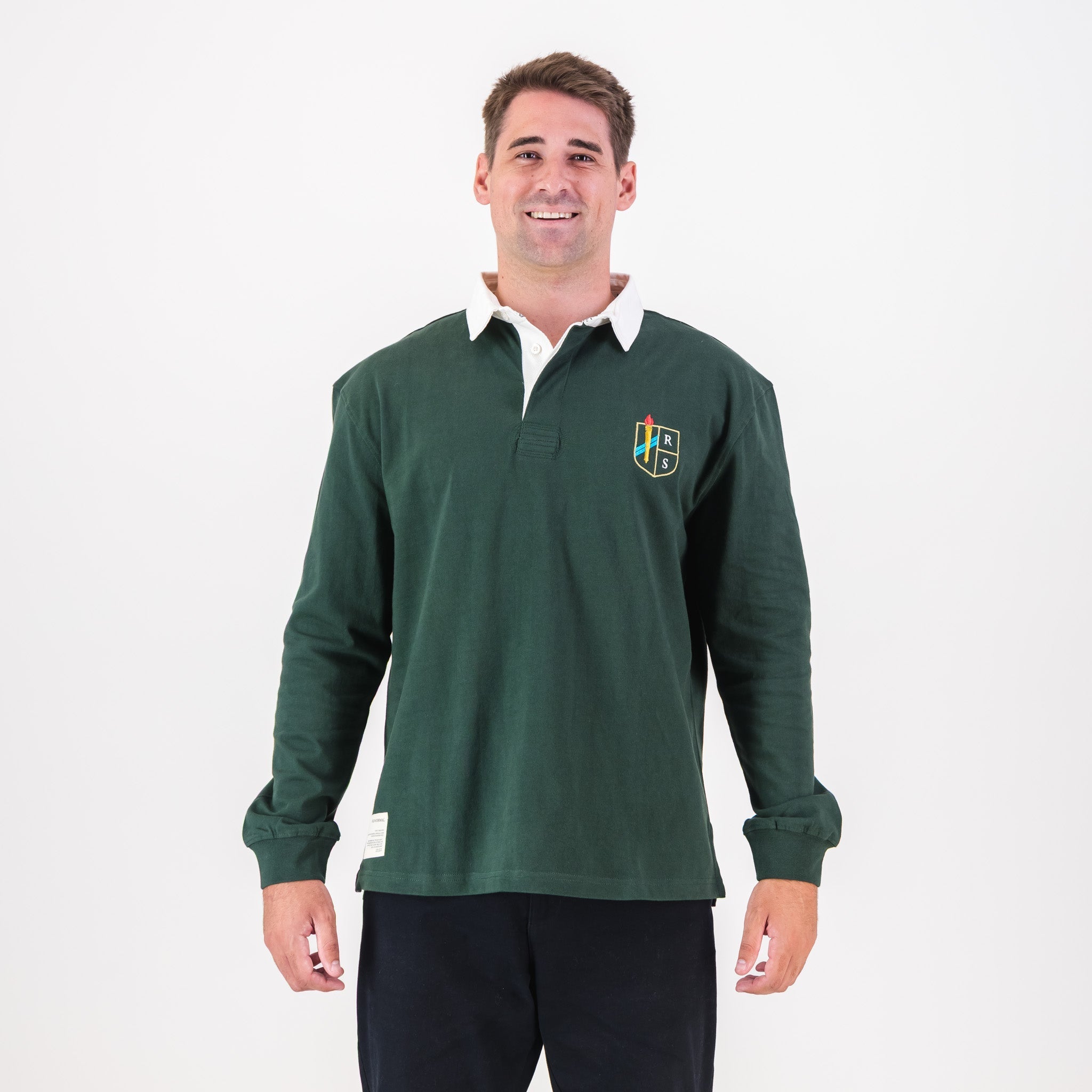 Schools Rivonia Primary School LS Rugby Jersey-OS Green