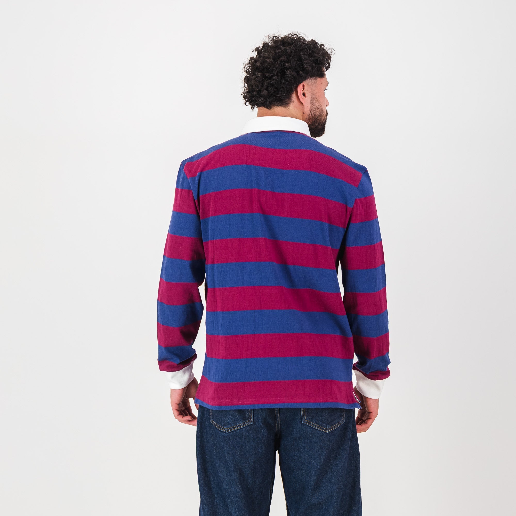 Schools St Johns LS Rugby Jersey-Navy Peony