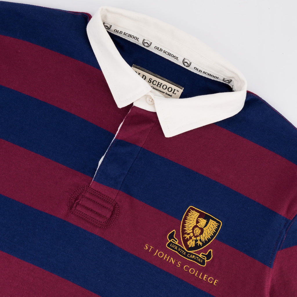 Schools St Johns LS Rugby Jersey-Navy Peony
