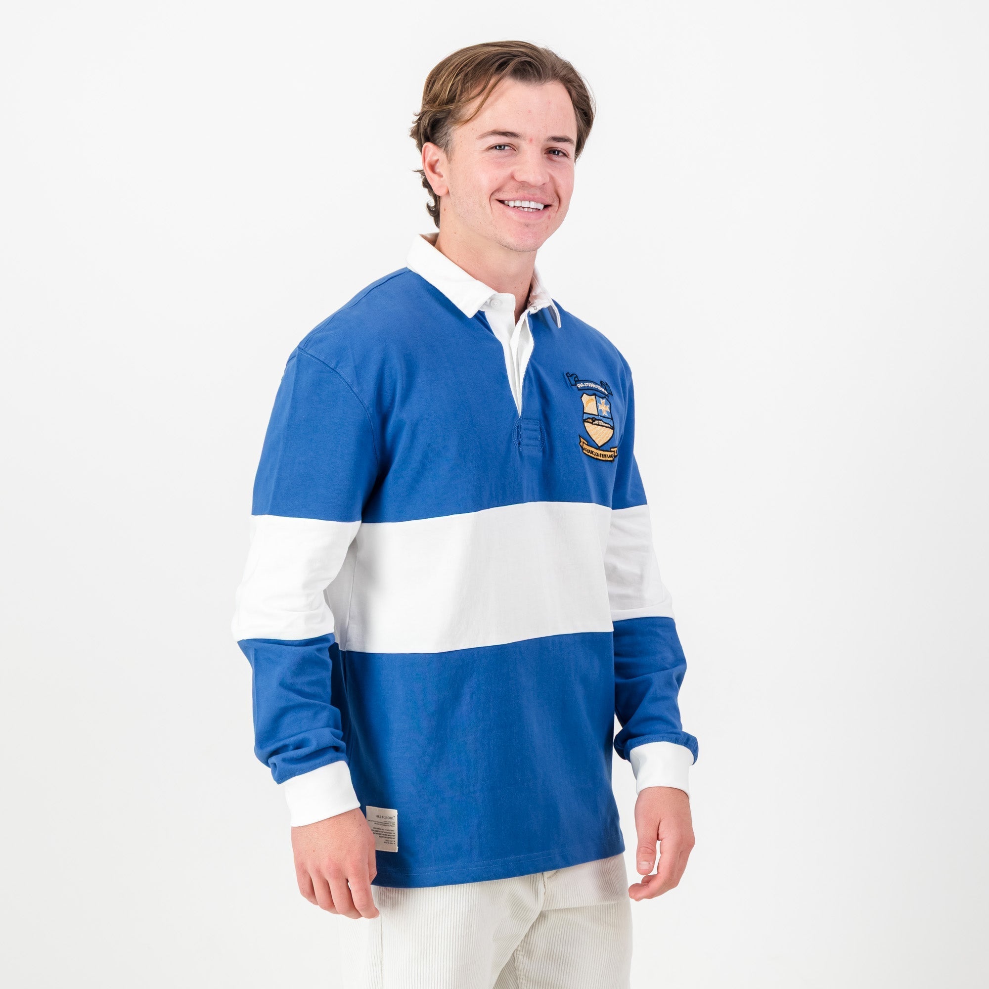 Schools Swartland LS Rugby Jersey-High Tide Blue