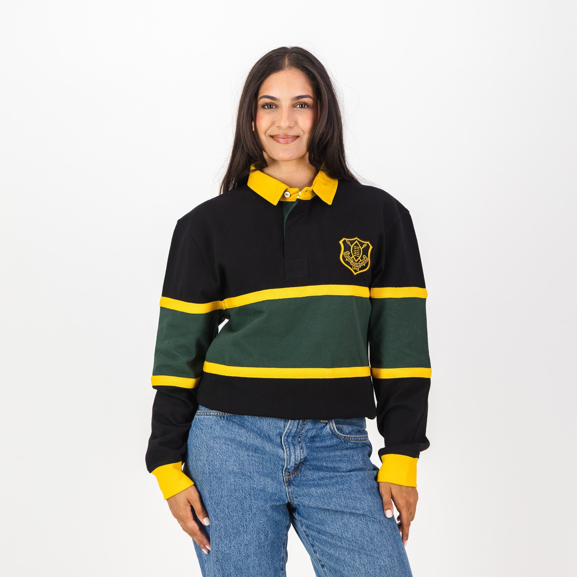 Schools Umtata High School LS Rugby Jersey-Black