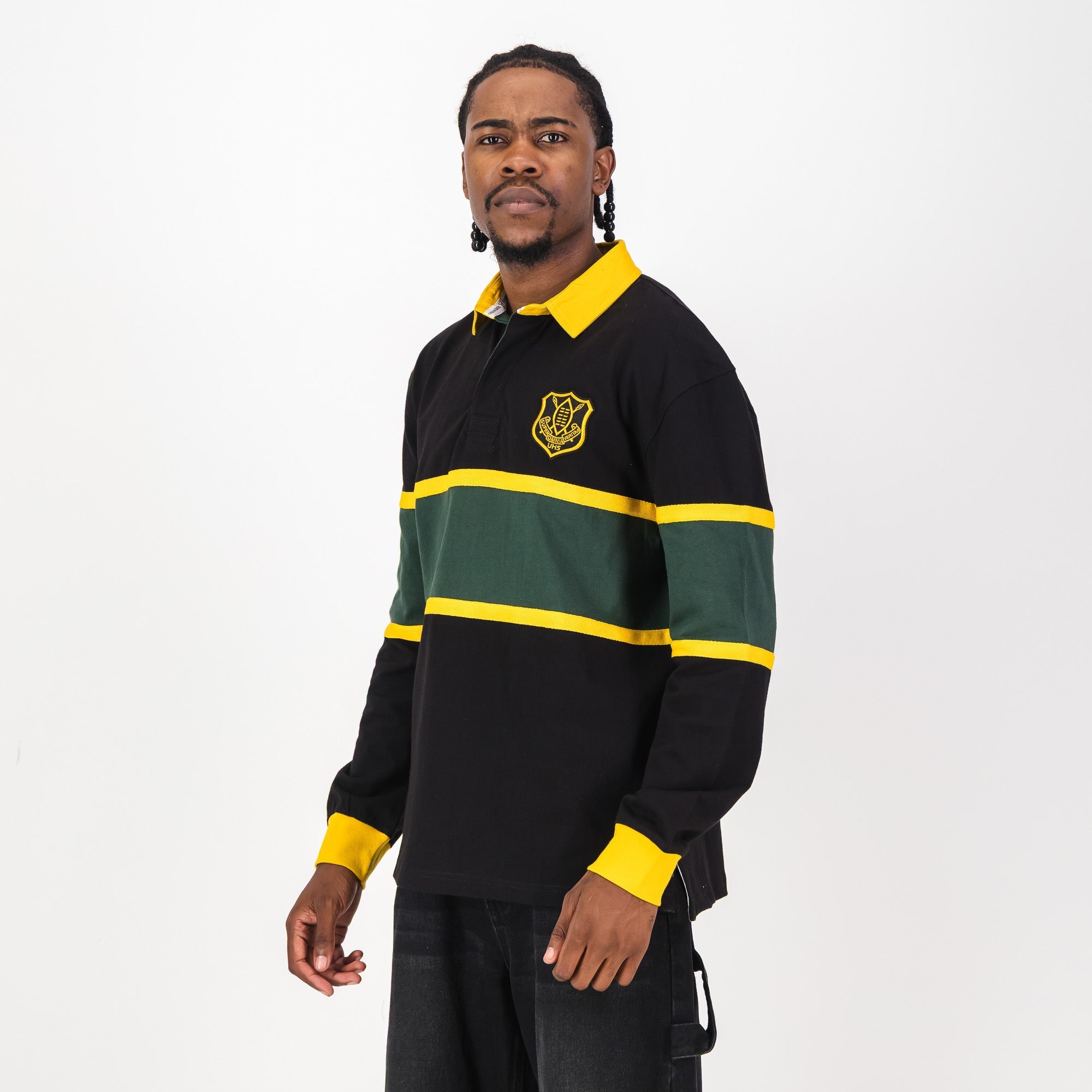 Schools Umtata High School LS Rugby Jersey-Black