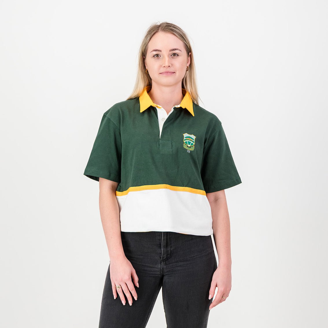 Schools Wonderboom SS Rugby Jersey-Os Green