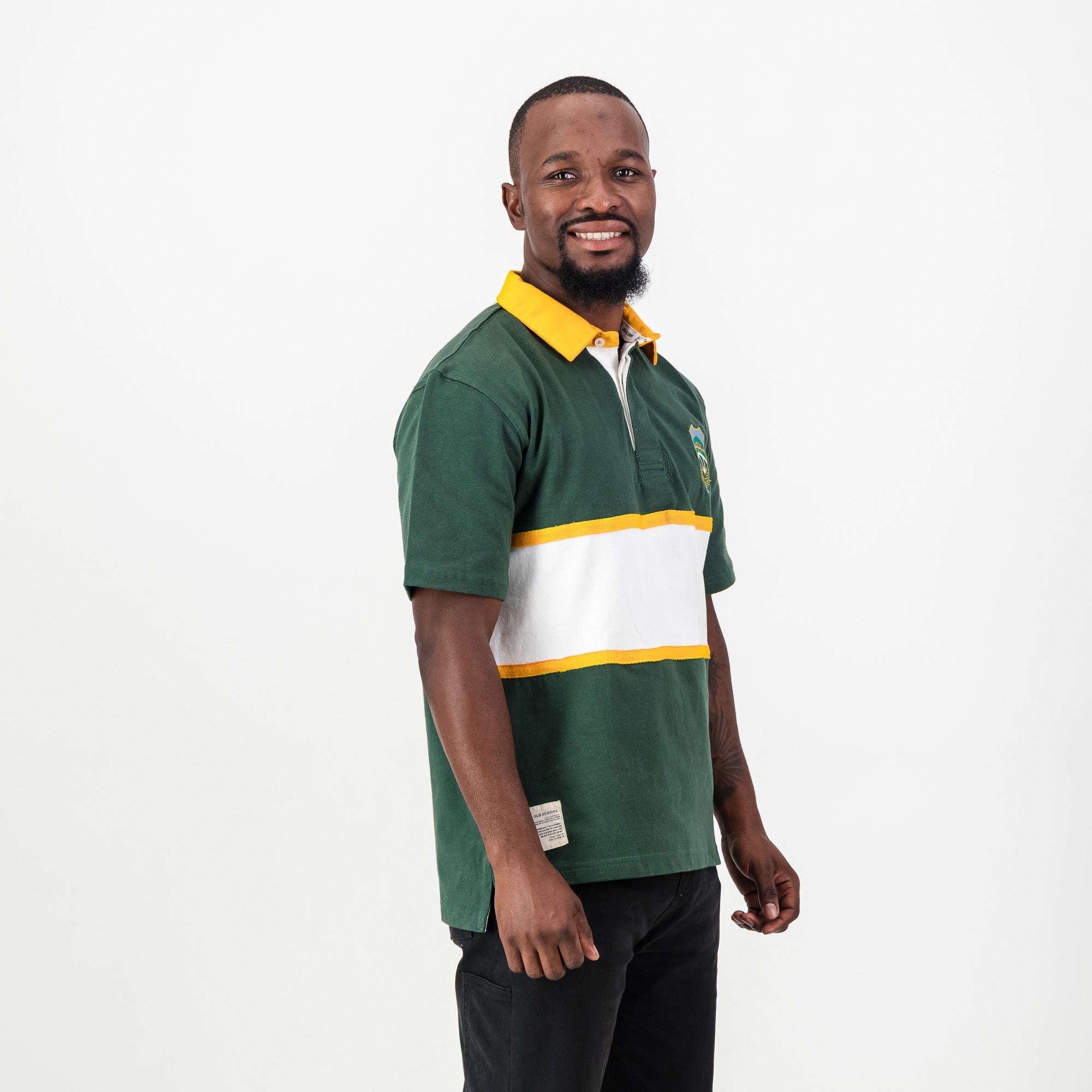 Schools Wonderboom SS Rugby Jersey-Os Green