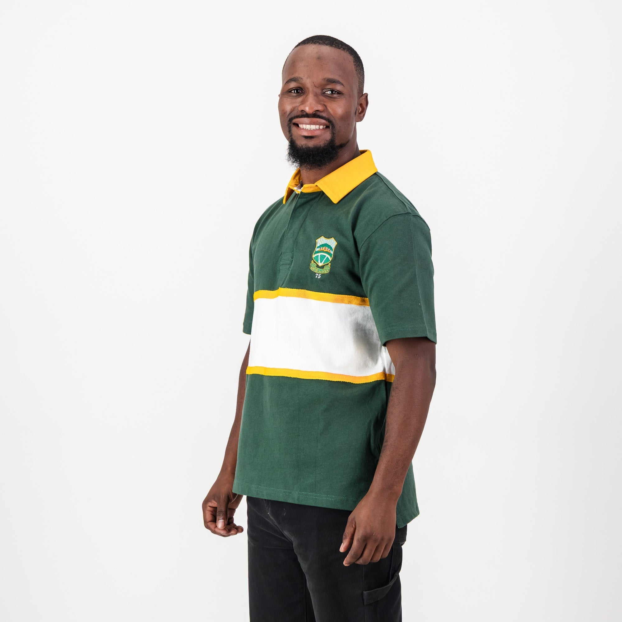 Schools Wonderboom SS Rugby Jersey-Os Green