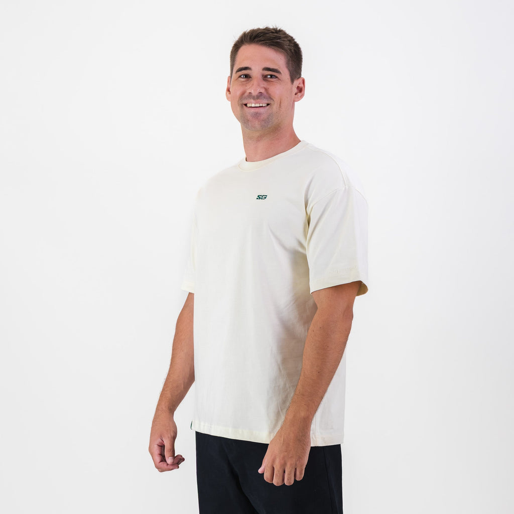 Southern Guards SG Boxy T-Shirt Plain Ivory