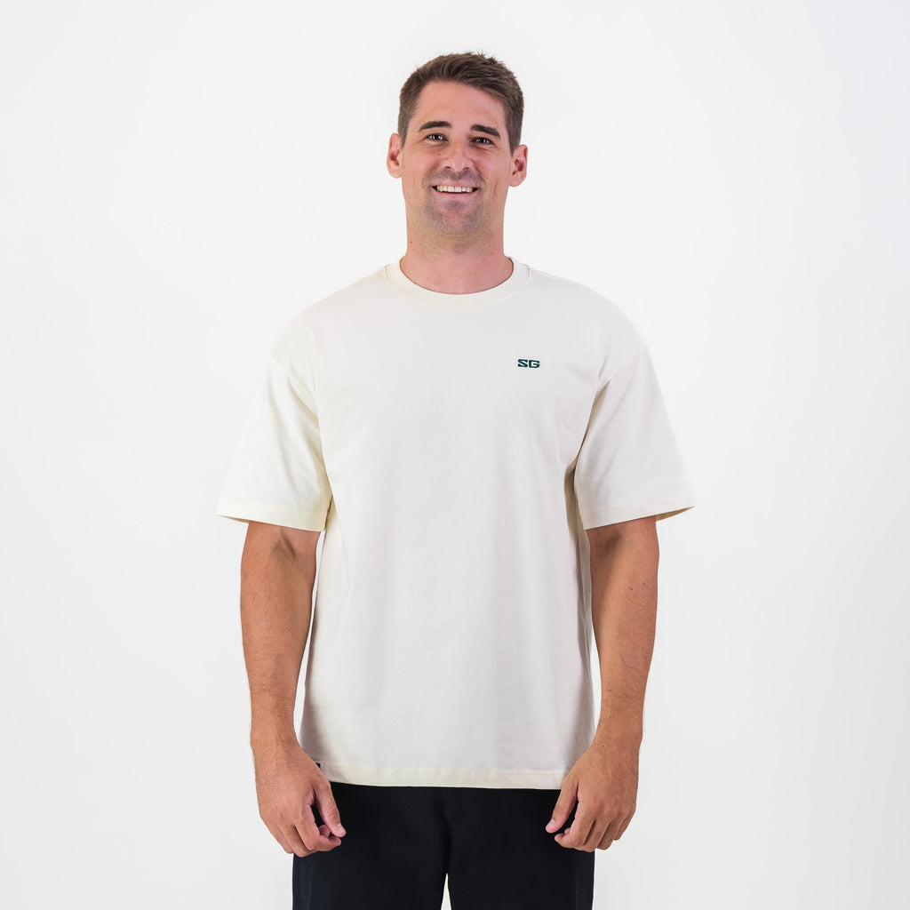 Southern Guards SG Boxy T-Shirt Plain Ivory