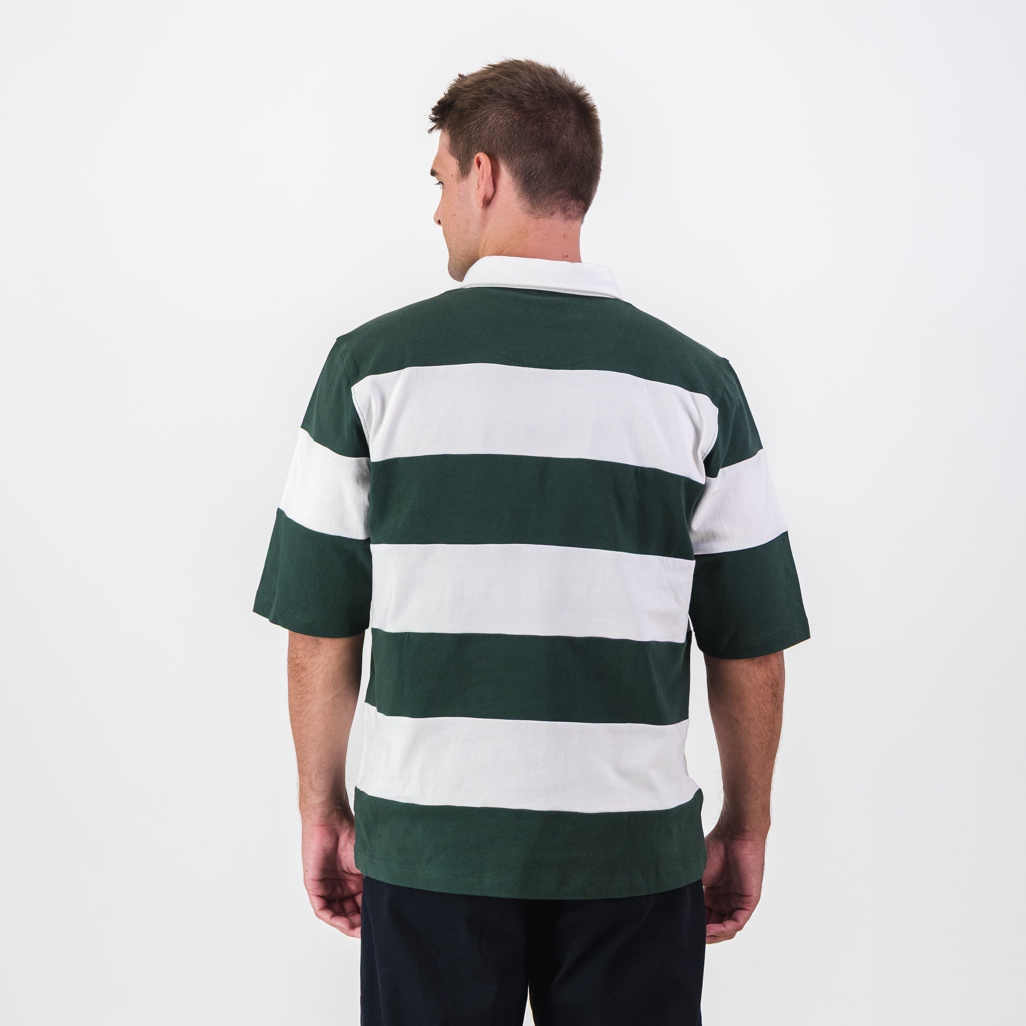 Southern Guards Short Sleeve Rugby Jersey Cut & Sew Green